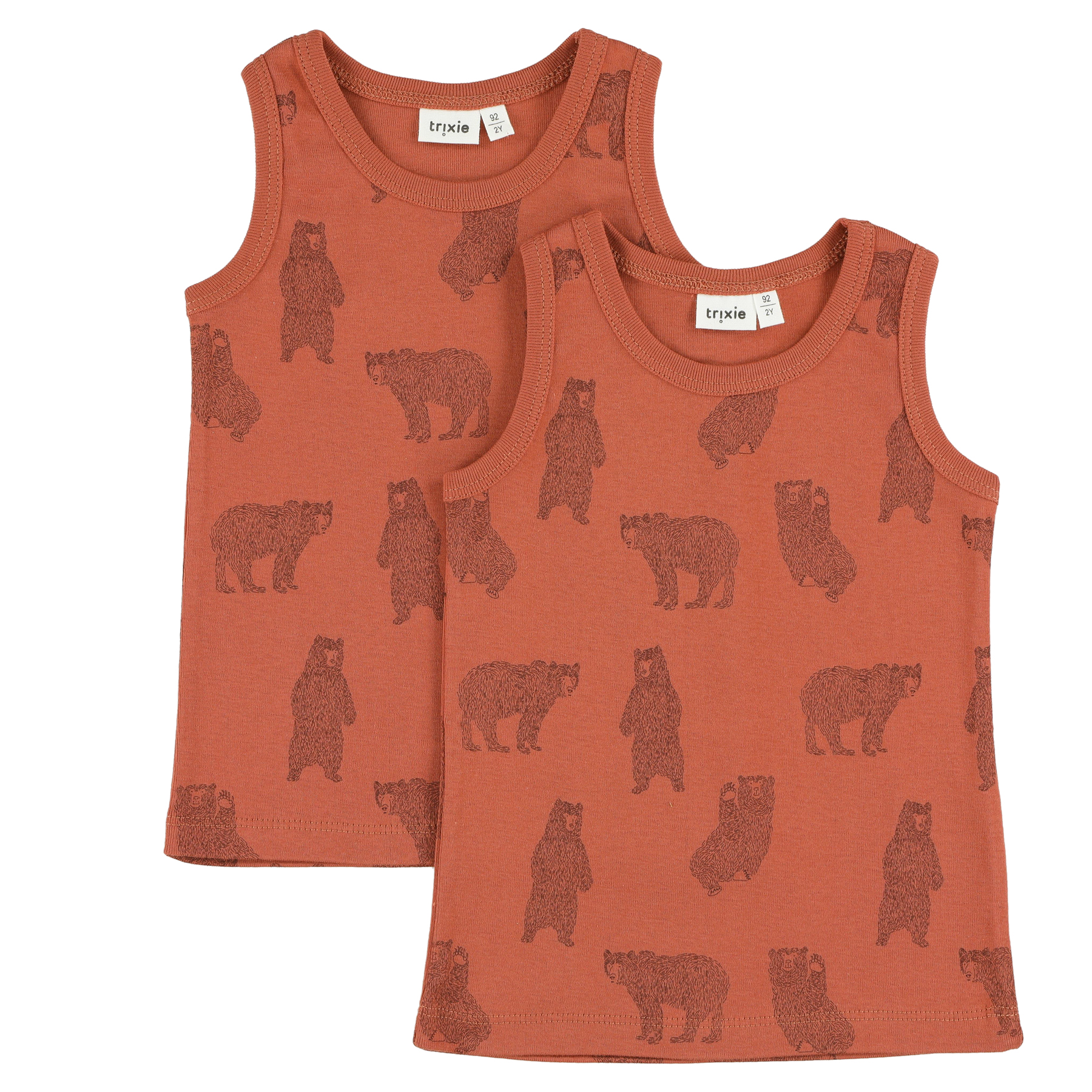 Singlets 2-pack - Brave Bear